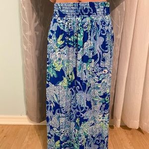 NWOT Lilly Pulitzer bohdi maxi skirt xxs